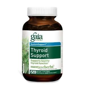  Gaia Herbs Thyroid Support 60 Capsules Health & Personal 