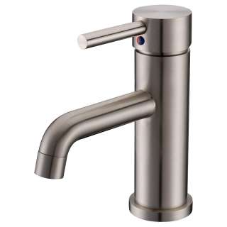 Model# 2010191BN LF Bathroom Lavatory Faucet Two Stainless Steel 