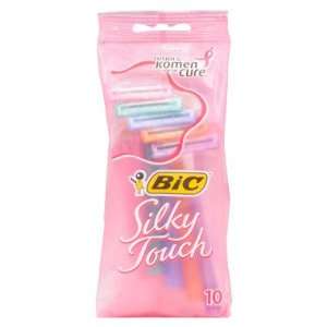  Bic Silky Touch Twin Blade Shaver   10 ct Health 