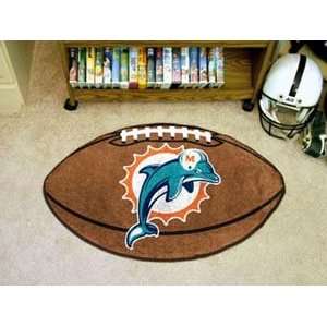  Miami Dolphins Football Throw Rug (22 X 35)