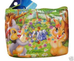 New Disney Thumper Rabbit and Miss Bunny coin purse  