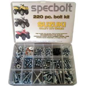 Specbolt Suzuki Utility ATV Bolt Kit for Maintenance & Restoration OEM 