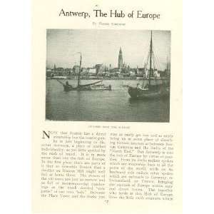  1906 Antwerp Holland Scheldt Kattendyke Dock Everything 