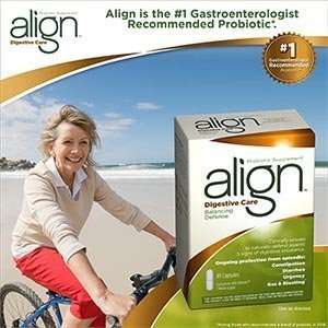  Align Daily Probiotic Supplement 49 Capsules Each (2 Pack 