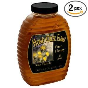 Honey Creek Farms Star Thistle Honey, 40 Ounce Units (Pack of 2)