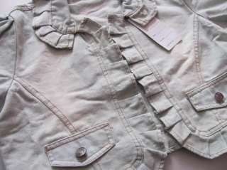   Short Sleeved Short Style Denim Jean Jacket Casual Coat QZ11  