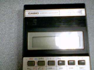 AS IS~Casio Scientific Calculator College FX 100~AS IS  