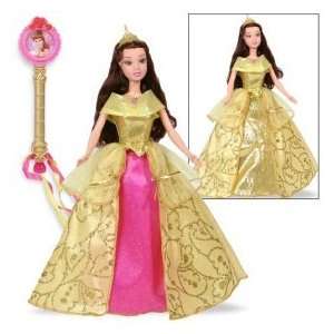  Princess Enchanted Tales Musical Wand Dolls   Belle 