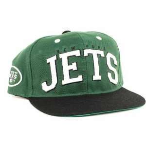  New York Jets Classic Flat Bill Snap Back Hat Sports 