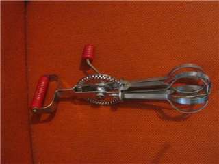 VINTAGE A&J ECKO HIGH SPEED STAINLESS STEEL EGG BEATER  