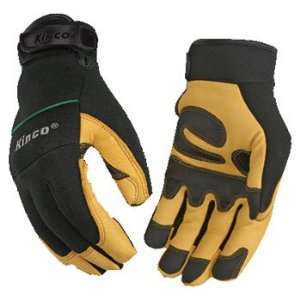  KincoPro Lined Grain Goatskin Gloves   Large   Yellow And 