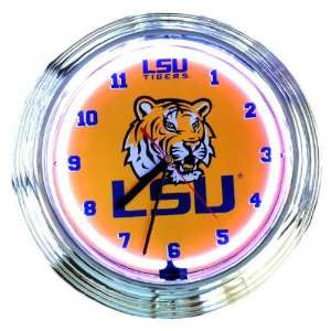  LSU Tigers Retro Diner Neon Clock
