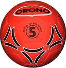 NEW SIZE 5 RED FELT SUEDE COVERED INDOOR SOCCER BALL