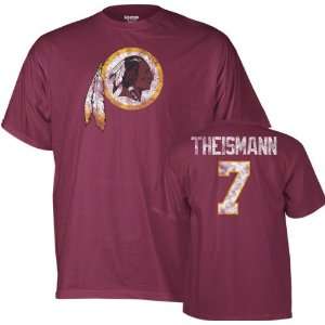  Joe Theisman Washington Redskins Burgundy Vintage Name 