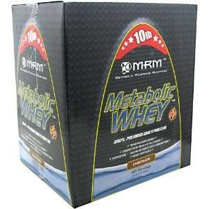  MRM Metabolic Whey, Chocolate, 10 lbs (4540 g) (Protein 