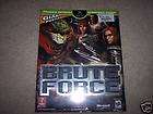 BRUTE FORCE XBOX PRIMA STRATEGY GUIDE NEW SEALED RARE