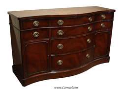 Antique Mahogany Dining Room Sideboard Buffet by Drexel  