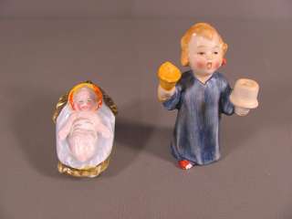   Set of Goebel Hummel Nativity Scene Figurines Circa 1950 1955  