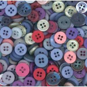  One Pound Plastic Shirt Button Assortment Colors By The 