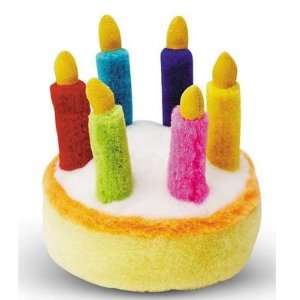  Plush Singing Birthday Cake Dog Toy