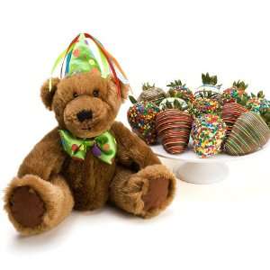 Birthday Bear & Full Dozen Birthday Grocery & Gourmet Food