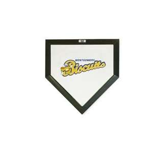  Minor League Baseball Montgomery Biscuits Mini Home Plate 