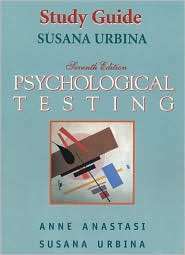   Study Guide, (0132573210), Susana Urbina, Textbooks   