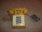 Vintage 1972 ? Bell Yellow Push Button Telephone LOOK