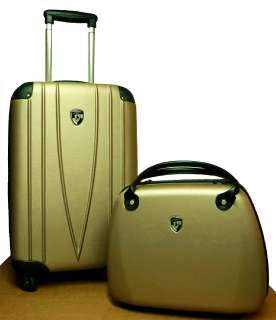   Spinner 2Pc Luggage Set 21 Carry on & Bellezza Beauty Case NEW  