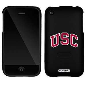  USC red arc on AT&T iPhone 3G/3GS Case by Coveroo 