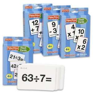  Flash Cards Fisher Price Math Case Pack 48 Everything 