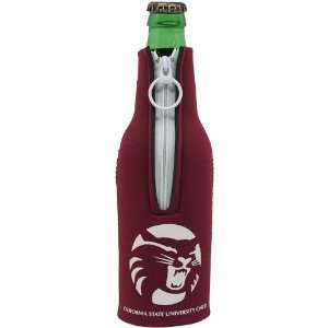  NCAA Cal State Chico Wildcats Zippered 12oz. Bottle Koozie 