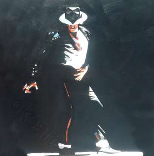 Michael Jackson King of Pop Portrait Prints on canvas  