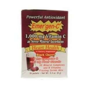  Alacer Emergen C Black Cherry Heart Health 36 drink 
