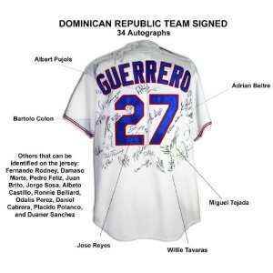  2005 Dominican Republic World Baseball Classic Team Signed 