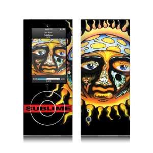   iPod Nano  5th Gen  Sublime  Sun Black Skin  Players & Accessories