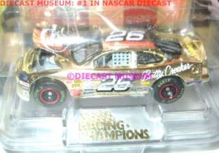 JOHNNY BENSON #26 BETTY CROCKER GOLD 50TH NASCAR RARE  