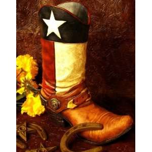  Old West Americana Cowboy Boot