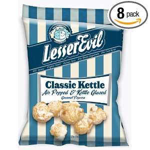 LesserEvil Kettle Corn, 1.75 Ounce Bags (Pack of 8)  