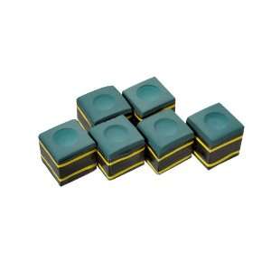  Mike Massey Billiards Pool Cue Chalk Blue, 12 sets of 6 