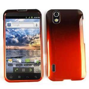  LG Marquee LS855 Two Tones, Black and Orange Hard Case 