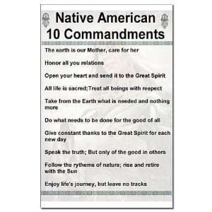  Native american Mini Poster Print by  Patio 
