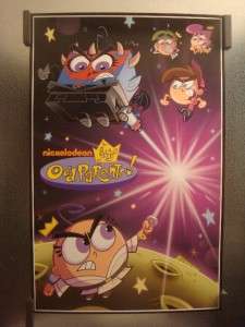 FAIRLY ODD PARENTS   Original TV Promo Poster Comic Con  