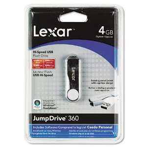    LexarTM JumpDrive 360 USB Flash Drive, 4GB