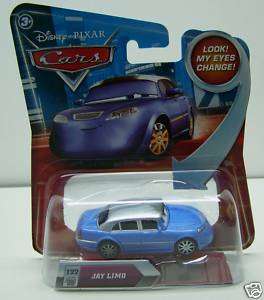 Disney Pixar Cars JAY LIMO 122 diecast car eyes change  