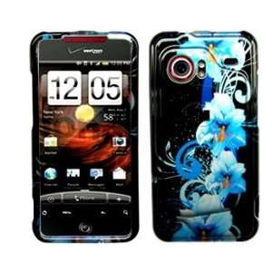 Blue Hawaiian Flower Snap on Hard Skin Shell Protector Cover Case for 