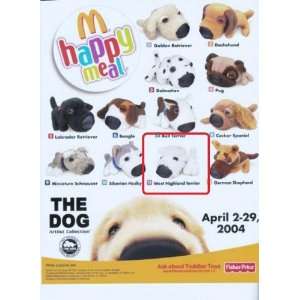  Happy Meal Artist Collection The Dog est Highland Terrier 