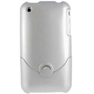 Silver Rubberized Slider Hard Case for iPod Touch 2G 3G  
