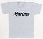 Marines Kid Grey Boot Camp Tee Exercise Workout Training Tshirt