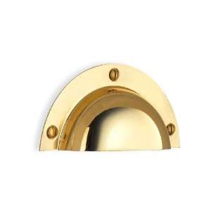   Classic 1 3/4 Cup Pull in Polished Brass from the Classic Collection